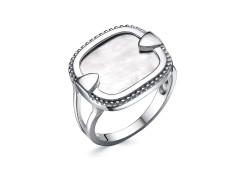 Серебряное кольцо с перламутром