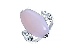 Серебряное кольцо с халцедоном