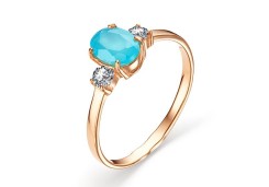 Серебряное кольцо с агатом