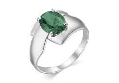 Серебряное кольцо с турмалином