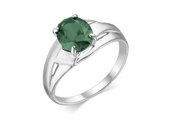 Серебряное кольцо с турмалином