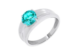 Серебряное кольцо с турмалином