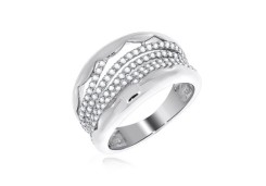 Серебряное кольцо с фианитом