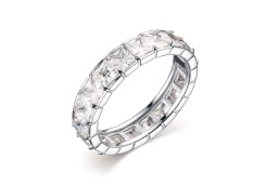 Серебряное кольцо с фианитом