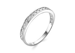 Серебряное кольцо с фианитом