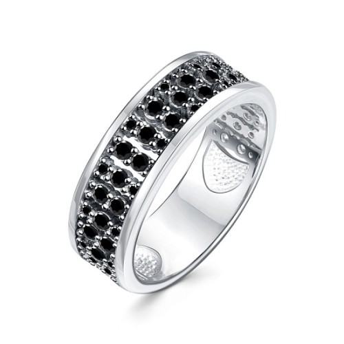 Серебряное кольцо с фианитом