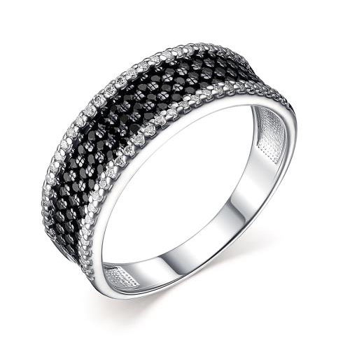 Серебряное кольцо с фианитом