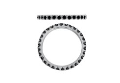 Серебряное кольцо с ситаллом