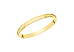 Серебряное обручальное кольцо 