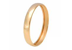 Золотое обручальное кольцо  