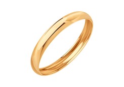 Золотое обручальное кольцо  