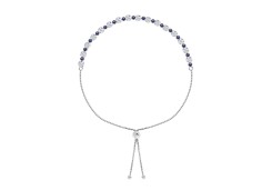 Серебряный браслет с фианитом