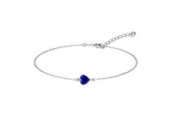 Серебряный браслет с кварцем