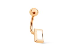 Серьга д/пирсинга из золота 