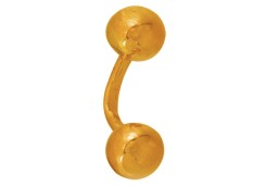 Серьга д/пирсинга из золота 