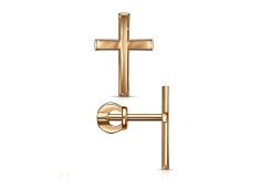 Серьга д/пирсинга из золота 