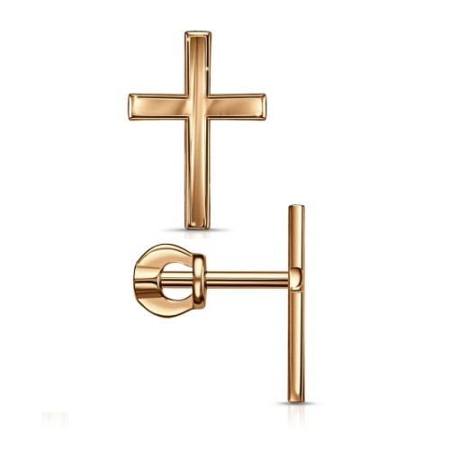 Серьга д/пирсинга из золота 