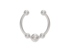 Серьга д/пирсинга из серебра 