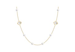 Золотое колье с полудрагоценными камнями