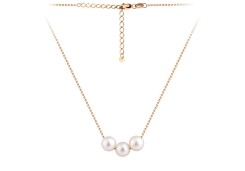 Золотое колье с жемчугом