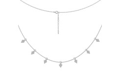 Серебряное колье 