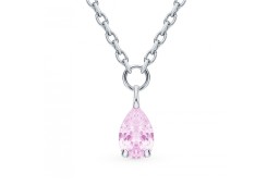 Серебряное колье с кварцем