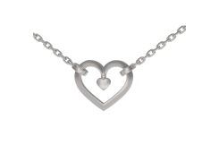 Серебряное колье 