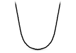 Бусы из серебра со шпинелью