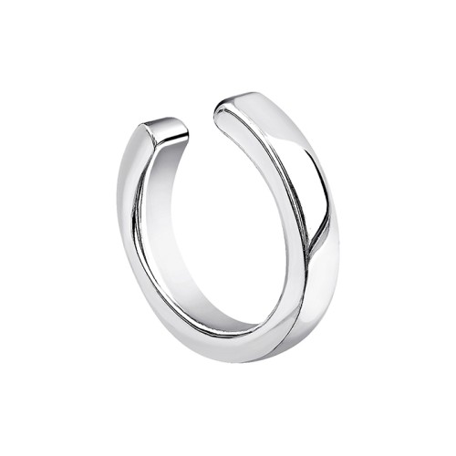 Серебряная серьга классическая