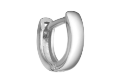 Серебряная серьга конго