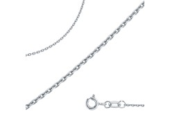 Цепь из белого золота 