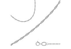 Цепь из белого золота 