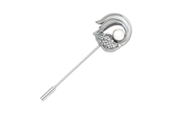 Сувенир из серебра с жемчугом