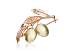 Брошь из золота 