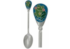 Столовые приборы из серебра с эмалью