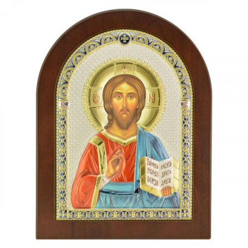 Икона Синтетический камень Средняя Христос Спаситель