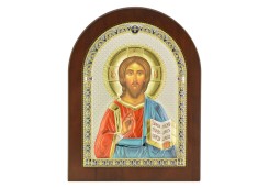 Икона из серебра 1000 пробы с деревом