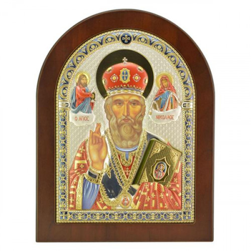 Икона Синтетический камень Малая св.Николай Чудотворец