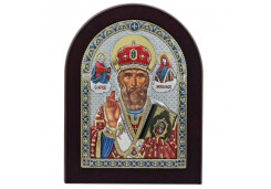 Икона Синтетический камень Средняя св.Николай Чудотворец