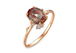 Серебряное кольцо с султанитом