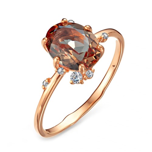 Серебряное кольцо с султанитом