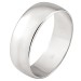 Серебряное обручальное кольцо 