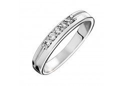 Серебряное кольцо с фианитом