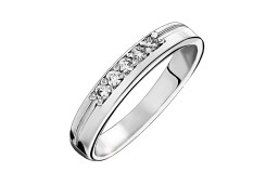 Серебряное кольцо с фианитом