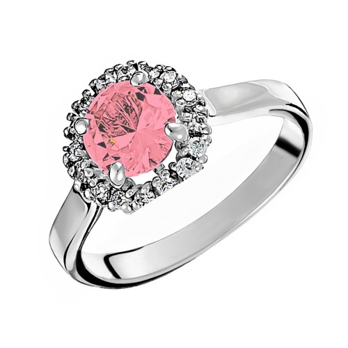 Серебряное кольцо с кварцем