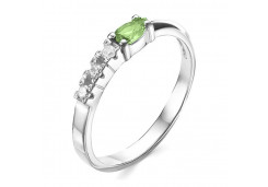 Серебряное кольцо с кварцем