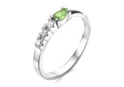 Серебряное кольцо с кварцем