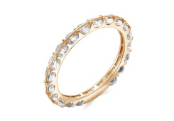 Серебряное кольцо с фианитом