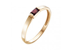 Золотое кольцо с гранатом