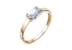 Золотое кольцо с топазом